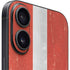 Denmark Flag Distressed iPhone 16 Plus Skin